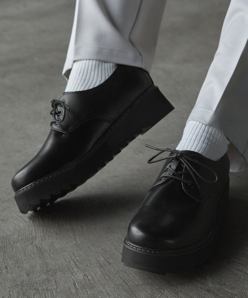 「SERACE」 シューズ S ブラック メンズ_画像3