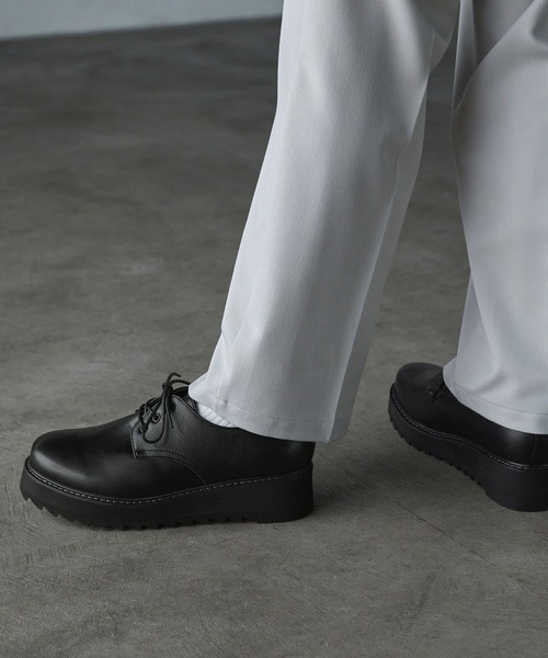 「SERACE」 シューズ S ブラック メンズ_画像7