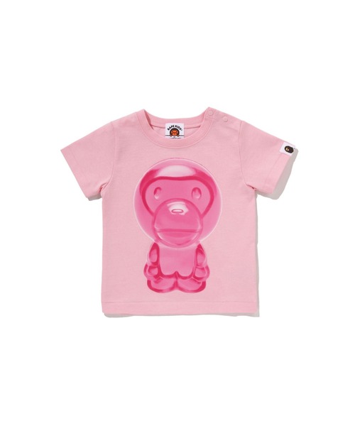 d*4様 ★Bape 子供用 Tシャツ90 カラフルマイメロディ★ A BATHING APE（アベイシングエイプ） tシャツ MILO GUMMY CANDY TEE