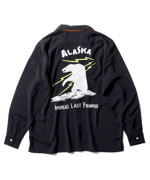 HOUSTON（ヒューストン） シャツ スーベニアシャツロング(ALASKA