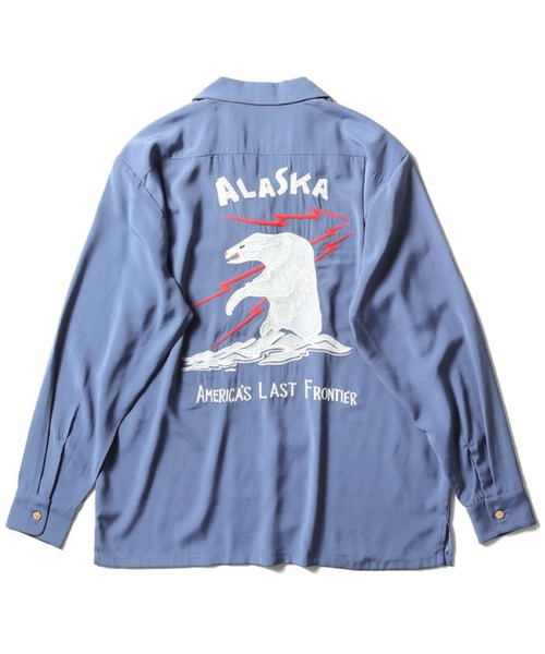 HOUSTON（ヒューストン） シャツ スーベニアシャツロング(ALASKA