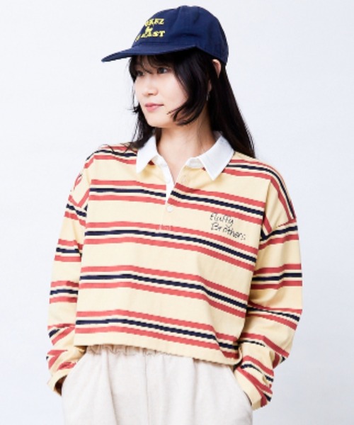 Fluffy BROTHERS（フラッフィーブラザーズ） tシャツ ボーダーラガー