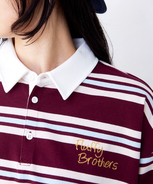 Fluffy BROTHERS（フラッフィーブラザーズ） tシャツ ボーダーラガー