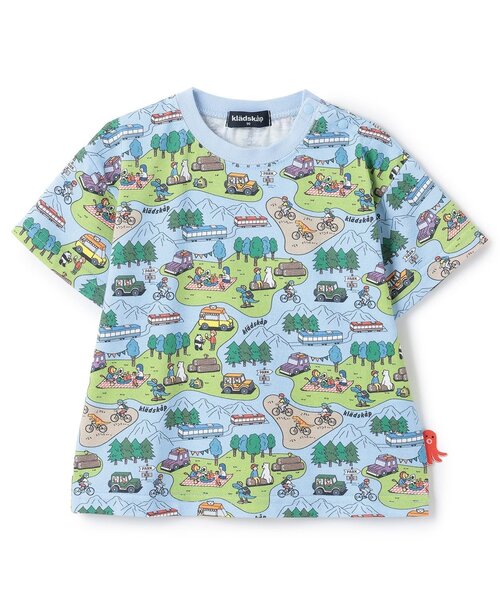 クレードスコープ　Tシャツ9枚セット　130 kladskap（クレードスコープ） tシャツ 速乾 ピクニック総柄半袖T