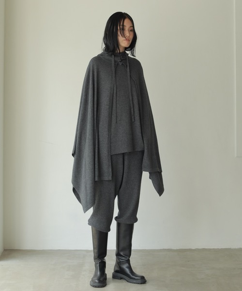 「ETRE TOKYO」 長袖ニット FREE グレー レディース_画像4