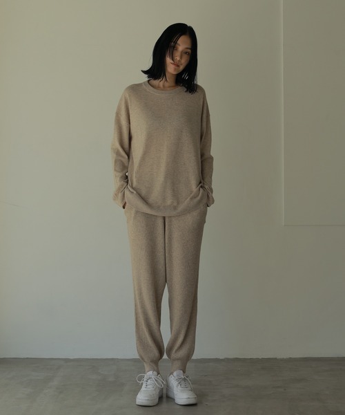 「ETRE TOKYO」 長袖ニット FREE グレー レディース_画像8