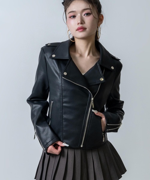 ANAP（アナップ） レザージャケット ライダース ライダース ジャケット