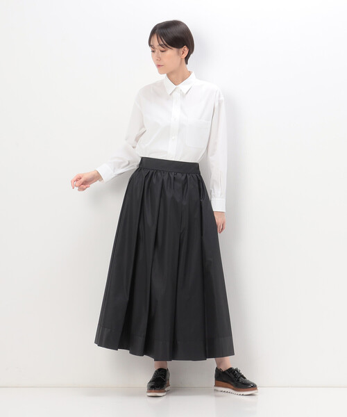 スカート タフタ スカートの画像