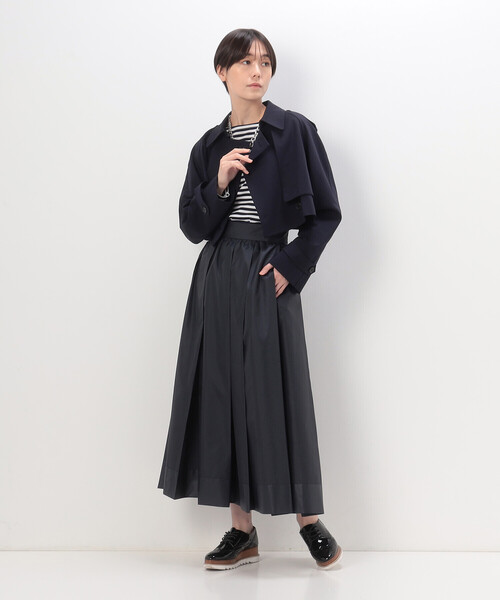 スカート タフタ スカートの画像