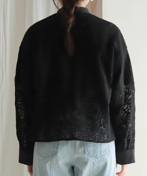 「NOMBRE IMPAIR」 長袖ブラウス FREE キナリ レディース_画像2