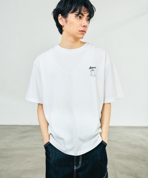 新品タグ付き　JUN&ROPE プレイド柄PLAYロゴ　プルオーバー　白　Ｌ オルカ SKIFIDOL イタリアンブレインロット™ プリントTシャツ