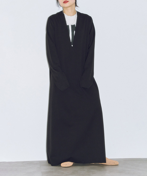 CITYSHOP（シティショップ） ワンピース 「追加2」V NECK LEAN DRESS