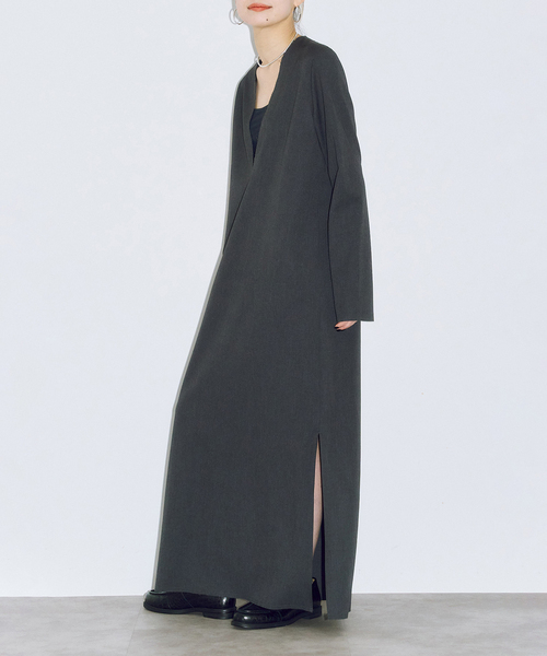 【専用】city shop V NECK LEAN DRESS ワンピース 36 CITYSHOP（シティショップ） ワンピース 「追加2」V NECK LEAN DRESS