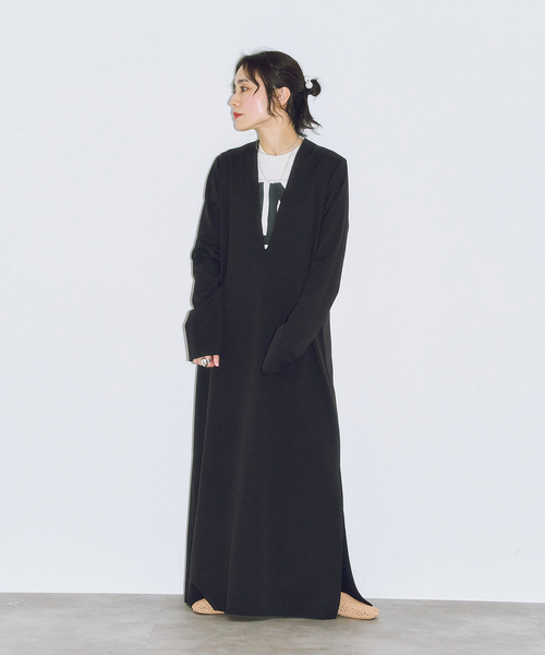 CITYSHOP（シティショップ） ワンピース 「追加2」V NECK LEAN DRESS