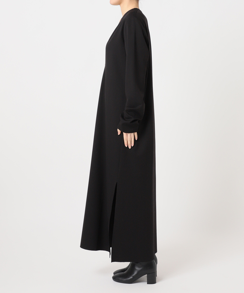 【新品未使用タグ付き】CITYSHOP ワンピースブラック38 CITYSHOP（シティショップ） ワンピース 「追加2」V NECK LEAN DRESS