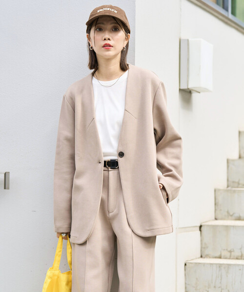 「FREAK'S STORE」 セットアップ MEDIUM ブラック レディースの画像