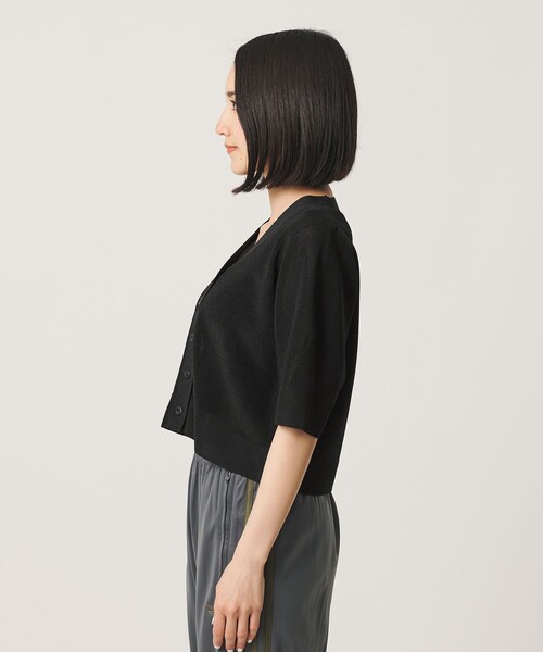 新品 未使用 タグ付き ユナイテッドアローズ リブニット 五分袖 ブラック BEAUTY＆YOUTH UNITED ARROWS 五分袖ニットの商品一覧 通販 - Yahoo