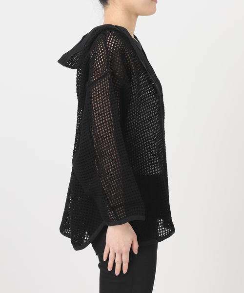 ニット セーター 別注「ARMY TWILL/アーミーツイル」Cotton Mesh Hoodie レディースの画像