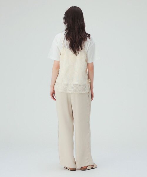 BEAMS HEART（ビームス ハート） tシャツ 半袖 レースキャミソール