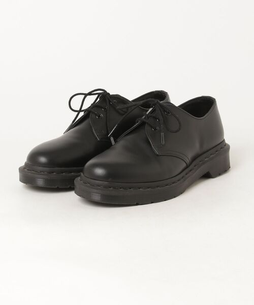 UK5 ブラック レディース シングルモンクシューズ バックル ◆レースアップブーツ&frasl;UK9&frasl;BLK Dr.Martens◆シューズ/UK5/BLK/レディース/1461 MONO/3ホール
