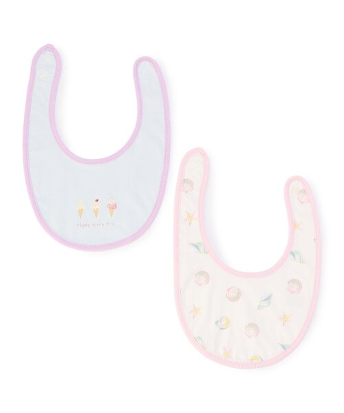 Ampersand（アンパサンド） スタイ よだれかけ バラエティ2Pセット