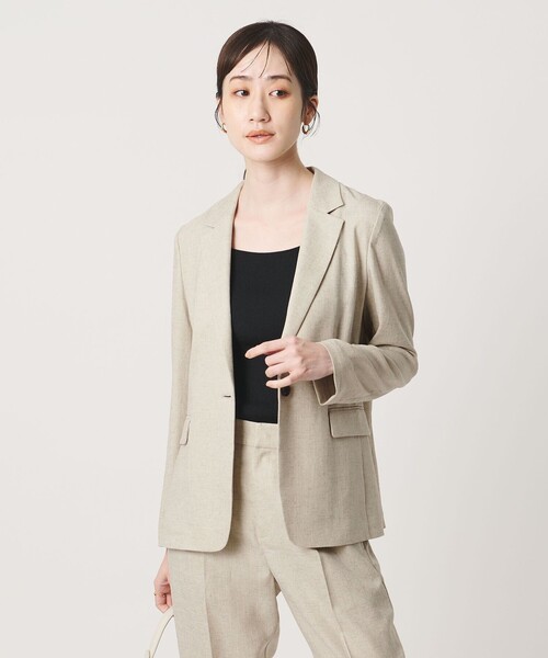 【ユナイテッドアローズ】テーラードジャケット接触冷感UVカットストレッチ洗える UNITED ARROWS（ユナイテッドアローズ） ジャケット テーラード
