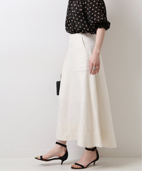 「Spick & Span」 ロングスカート 38 グリーン レディース_画像2