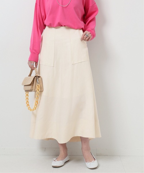 「Spick & Span」 ロングスカート 38 グリーン レディース_画像3