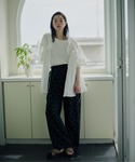 ワイドパンツ パンツ 「イージーケア・接触冷感...の詳細画像2