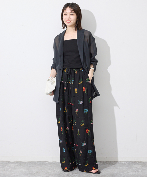 SLOBE IENA（スローブイエナ） コート アウター シアージョーゼット
