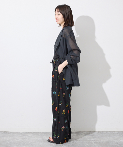 SLOBE IENAスローブイエナ　デニム　ロング　スプリングコート　ジャケット SLOBE IENA（スローブイエナ） コート アウター シアージョーゼット