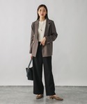 「GLOBAL WORK」 イージーパンツ L...の詳細画像1