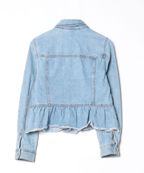 「stradivarius」 デニムジャケット S ブルー レディース_画像2