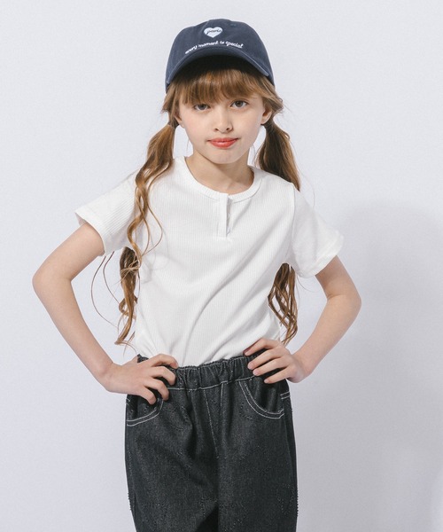 キッズ　子供服　女の子　110cm まとめ売り　53点 URBAN CHERRY（アーバンチェリー） tシャツ フロントボタンリブカラー