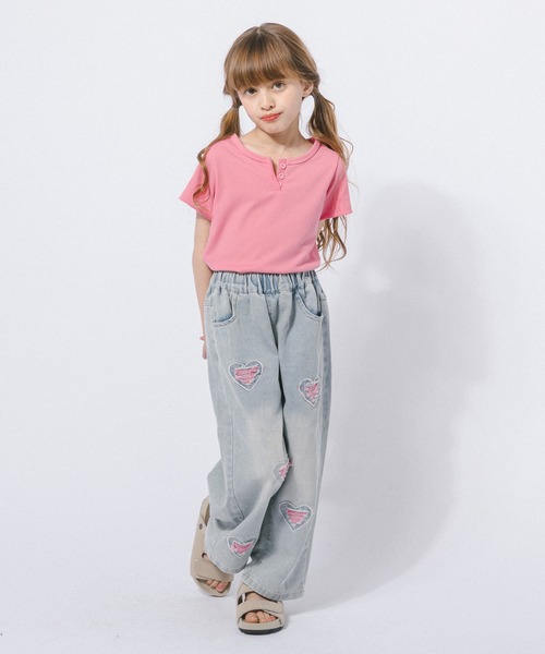 URBAN CHERRY（アーバンチェリー） tシャツ フロントボタンリブカラー