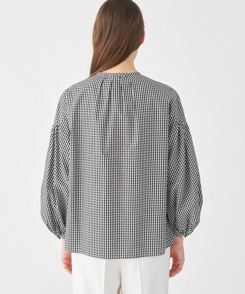 「BALLSEY」 7分袖ブラウス 36 グレー系その他 レディース_画像5
