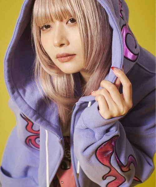 GALFY（ガルフィー） ジップアップパーカー X-LARGE ブラック メンズ