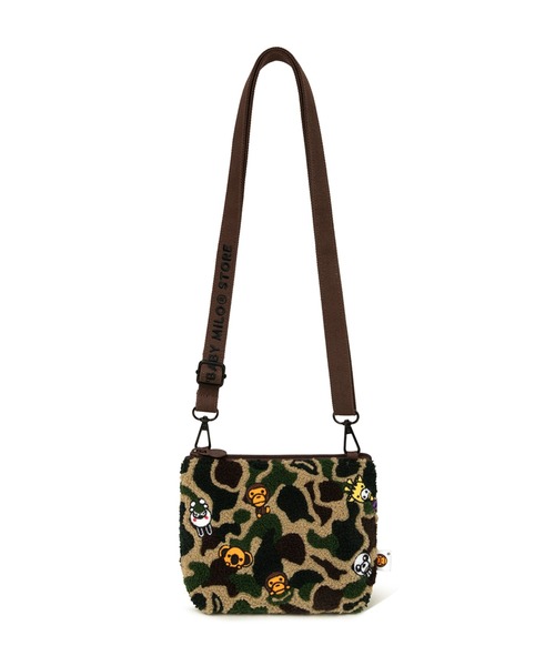 BABY MILO STORE ショルダーバッグ EMBROIDERY MINI CROSS BAG メンズ
