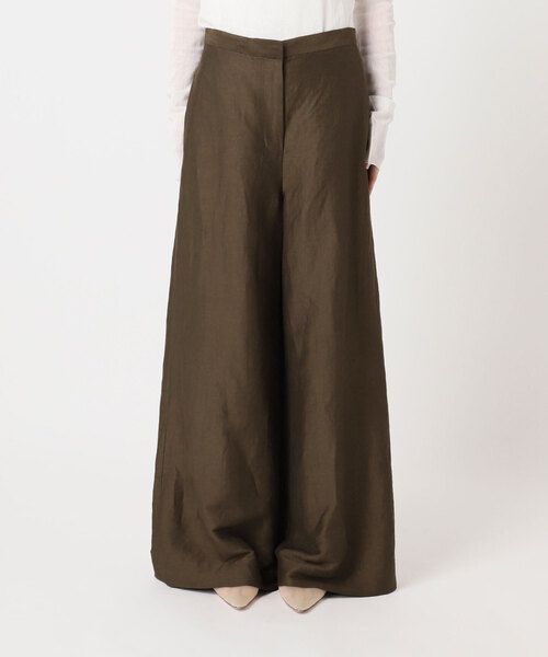 plage（プラージュ） ワイドパンツ パンツ Linen Mix Wide パンツ