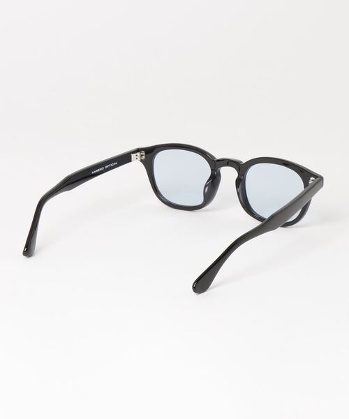 kaneko Optical ブラックラウンド型サングラス KANEKO OPTICAL サングラス FREE ブラック メンズ : ZOZOTOWN Yahoo!店
