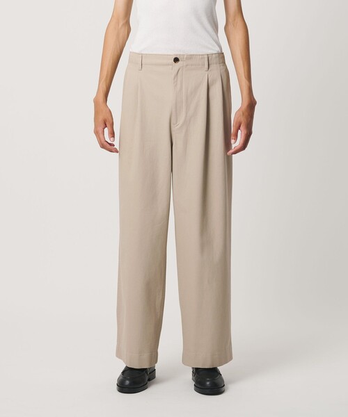 BEAUTY＆YOUTH UNITED ARROWS ワイドパンツ チノパン クール 2プリーツ