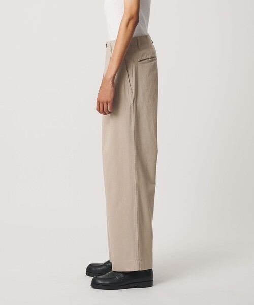 BEAUTY＆YOUTH UNITED ARROWS ワイドパンツ チノパン クール 2プリーツ 
