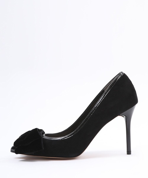 「SEVEN TWELVE THIRTY」 パンプス 24.5cm ブラック×ホワイト レディース_画像8