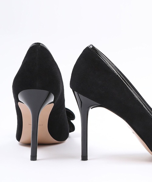 「SEVEN TWELVE THIRTY」 パンプス 24.5cm ブラック×ホワイト レディース_画像9