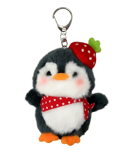 WEGO（ウィゴー） キーホルダー WEGO/もふもふペンギンぬいぐるみ