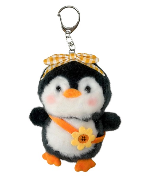WEGO（ウィゴー） キーホルダー WEGO/もふもふペンギンぬいぐるみ