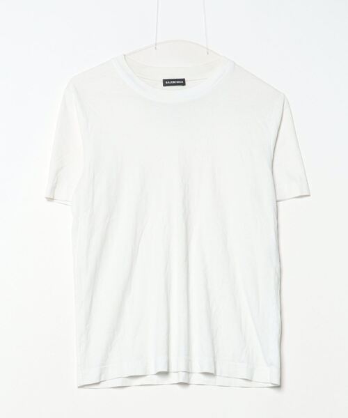 BALENCIAGA バレンシアガ 半袖Tシャツ ホワイトМ BALENCIAGA（バレンシアガ） 半袖Tシャツ X-SMALL ホワイト レディース