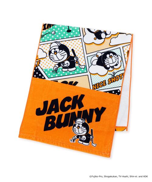 ジャックバニー　ドラえもん　タオル Jack Bunny!!（ジャックバニー） ゴルフ 「ドラえもん」タオル (UNISEX