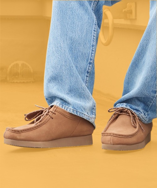 Clarks（クラークス） ブーツ Wallabee Lite Cola Suede ワラビー