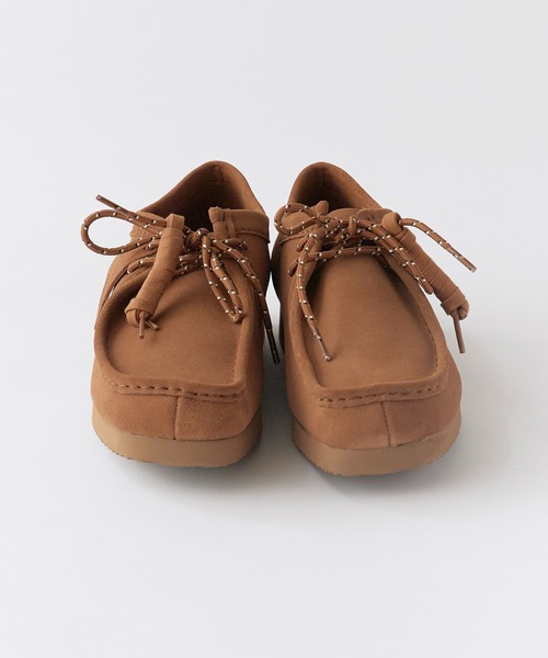 Clarks（クラークス） ブーツ Wallabee Lite Cola Suede ワラビー